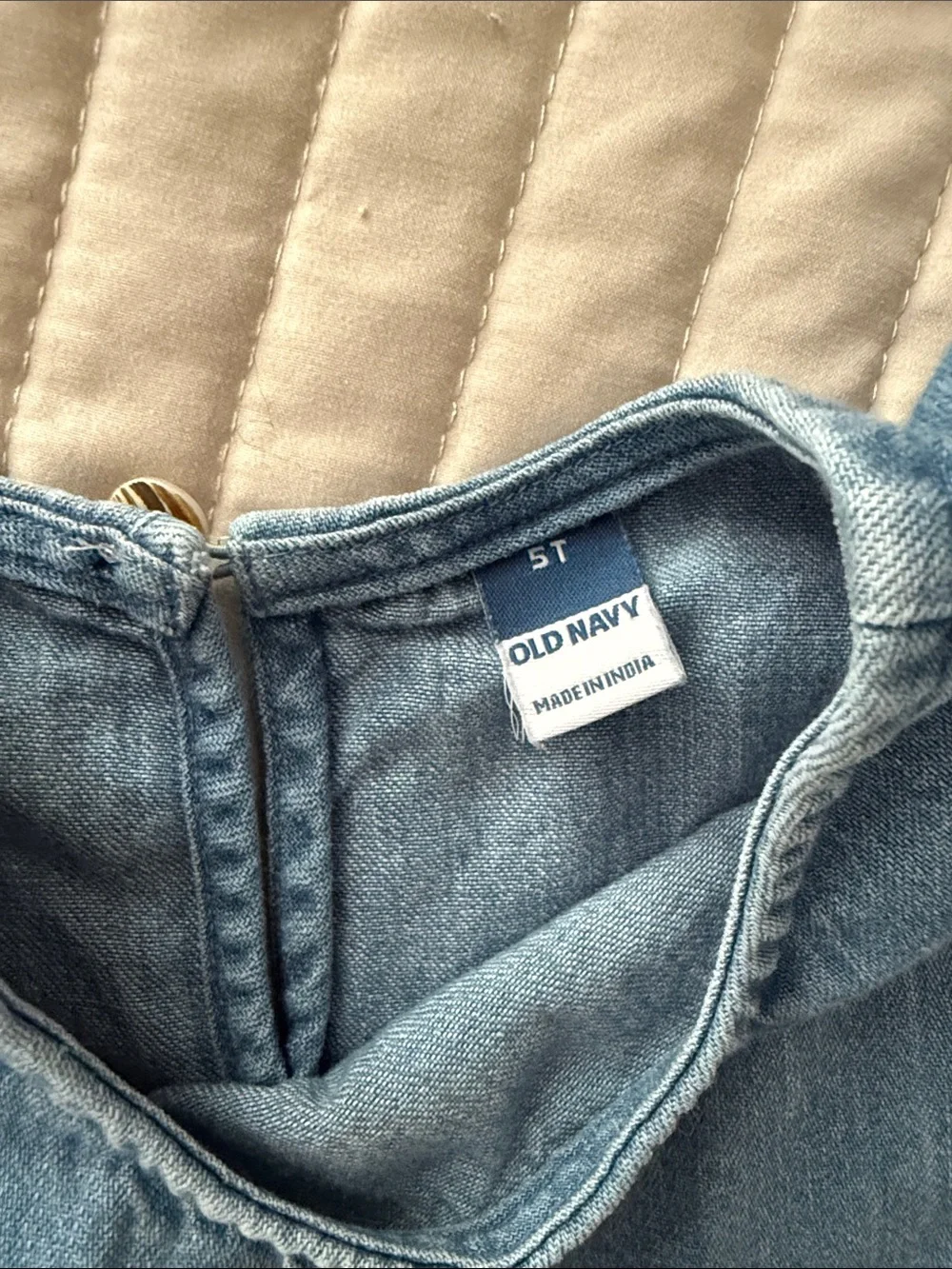 Old Navy Light Blue Denim Ruffle Set